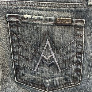 7 For All Mankind Dark Blue Jeans